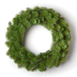 24" King Douglas Fir Wreath Unlit