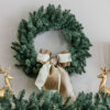 24" Tribeca Blue Spruce Wreath Unlit
