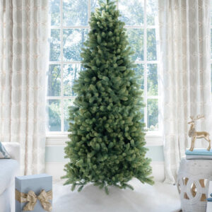 artificial slim christmas tree