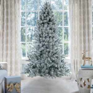7' Prince Flock® Tree Unlit - OPEN BOX - FINAL SALE