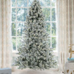 Prince flocked Christmas tree