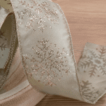 Forest Snowflake Ribbon (10 Yards)
